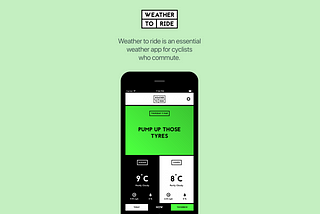 Weather to ride — An Ionic app retrospective