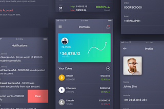 Designing a Crypto Wallet App (Concept)