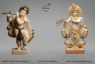Marble Krishna Statue Manufacturers and Exporters in Vijayawada, Andhra Pradesh, South India —…