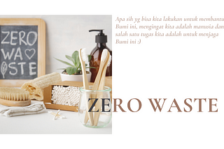 Memulai Zero Waste