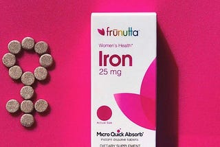 Frunutta iron supplement for women