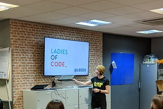 Ladies of Code (Leeds) November Meetup