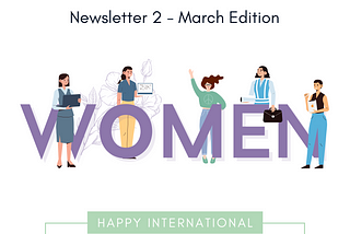 WTM Newsletter : March Women’s Day Edition