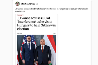 The Real Foreign Interference in Hungary