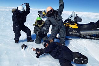 The Endangered Antarctic Meteorites & the researchers who feed on them.