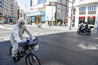 Ciclismo em tempos de pandemia