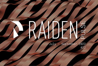 Raiden Pulse #22: Updates From Q3 2022