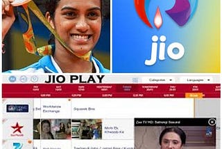 Jio Media Apps + 4g — Truly Disruptive