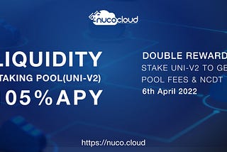 nuco.cloud UNI-V2 Liquidity Staking Guide — 2022