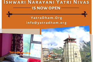 Economical Accommodation in Joshimath Temple : Ishwari Narayani Yatri Niwas