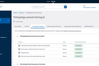 Ettevõtjad leiavad tulevikus kõik töötajatega seonduva eesti.ee keskkonnast