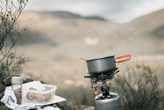 diy outdoor cooking area