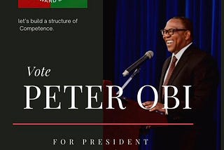 Why It Has To Be Peter Obi