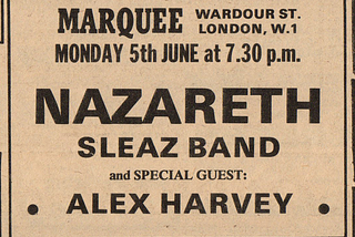 Remembering The Marquee in Wardour Street