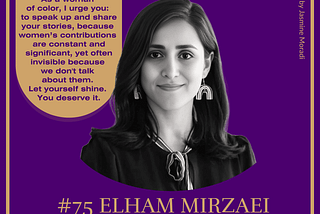 Women in Tech: Elham Mirzaei — Project Manager at EasyMiles | Voice of Impact on The Queens of…