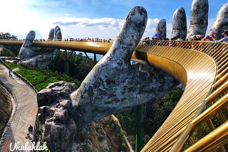 Famous bridges in Da Nang, Vietnam