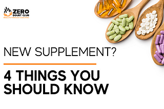 Pocket Guide to Taking a New Supplement