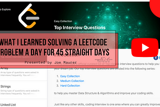 What I Learned Solving A Leetcode Problem A Day For 45 Straight Days