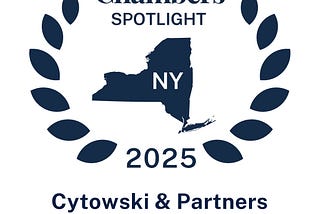 Cytlaw recognized by Chambers in NY Spotlight Guide for Technology Practice