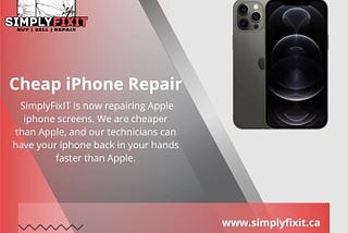 Cheap iPhone Repair Near Me