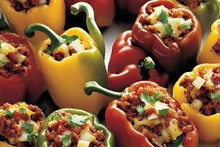 Pineapple and Chorizo-Stuffed Bell Peppers Recipe: A Spicy Fiesta