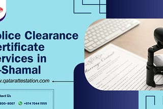 Police Clearance Certificate Services in Al Shamal