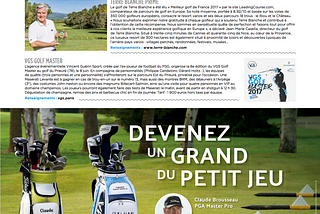 Journal du Golf, mai 2017