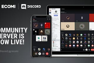 ECOMI Community Discord Server is Live!