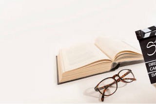 Klap of cinema and book to develop an audiovisual work
