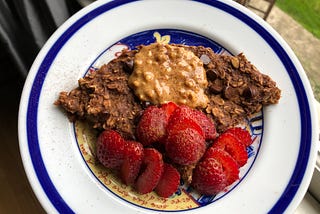 The Oats Series: Brownie Baked Oats