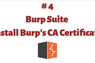 #4 Install Burp’s CA Certificate in Firefox — Guide for Burp Suite