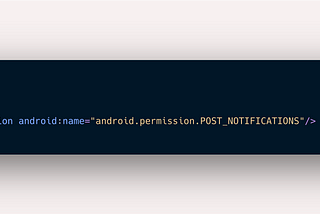 Asking Notification Permission in Android 13 for a React Native Application.