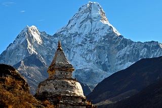 Climbing Ama Dablam in the Himalaya…