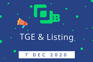 Token Generation and Listing Event