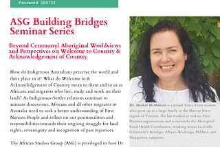 Beyond Ceremony? Aboriginal Worldviews and Perspectives on Welcome to & Acknowledgement of Country
