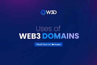 Uses of Web3 Domains