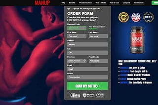 ManUp Male Enhancement Gummies Canada Reviews EXPOSED WARNING Buyers Beware!