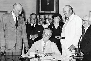 I Had a Dream, in which FDR spoke to me: “Expand Social Security…as the core of a Portable Safety…