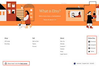 Blog 1B — The 5 I’s of Etsy Website