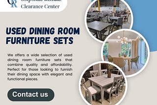 Used Dining Room Furniture Sets