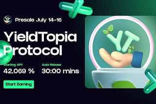 YIELDTOPIA: a new ecosystem built from the ground up that offers safe, vetted, and sustainable…