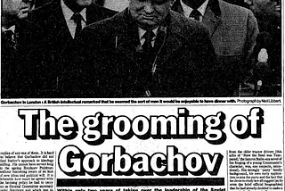 Mikhail Gorbachov / Gorbachev — In Russia Mandela Affects you!