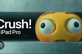 Apple’s Crush Ad: Hit or Miss?