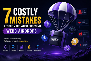 7 Costly Mistakes People Make When Choosing Web3 Airdrops.