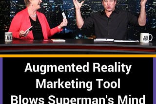 NEW AUGMENTED REALITY B2B MARKETING TOOL IS BLOWING MINDS OF BUSINESS OWNERS — AN INTERVIEW WITH…