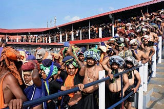 Entry of women in Sabrimala temple.