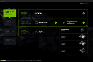Installing JetPack 4.2 onto the Nvidia Jetson TX2
