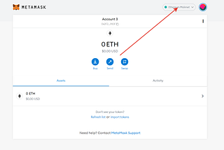 How to connect MetaMask to Evmos Testnet Chain