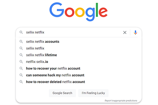 Sellix: Netflix’s Password Sharing Problem