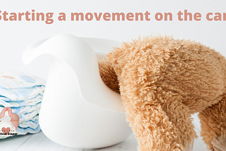 How to start a movement while sitting on the can